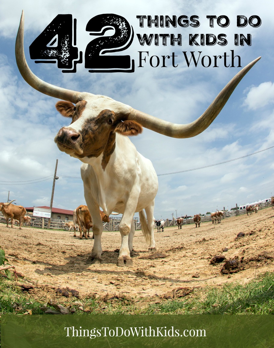 42 things to do with kids in fort worth texas